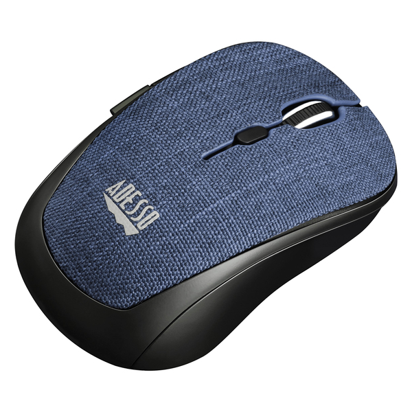 Adesso Imouse S80l Wireless Fabric Optical Mini Mouse (blue)