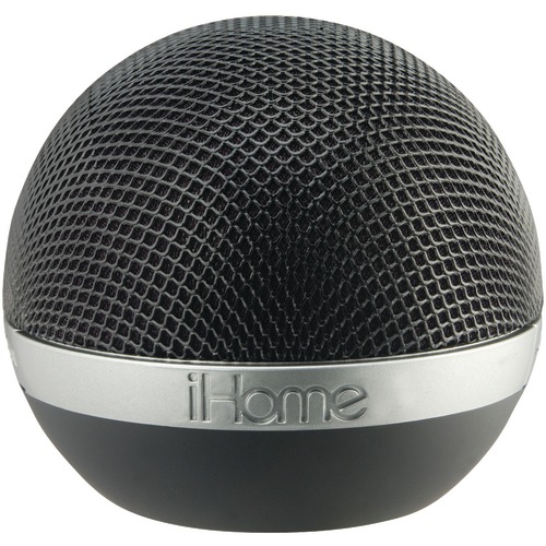 Ihome Portable Rechargeable Bluetooth Speaker (black)