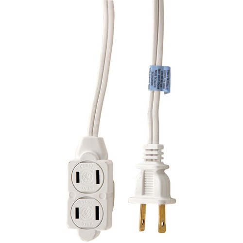 Ge 3-outlet Polarized Indoor Extension Cord (6ft)