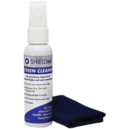 Shieldme Screen Cleaner With Microfiber Cloth (2oz; 6&#34; X