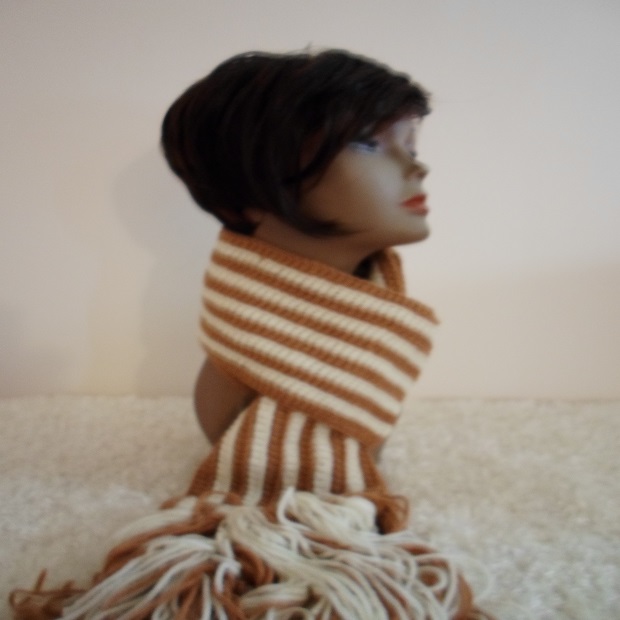 Tan-White (Crochet Collection)
